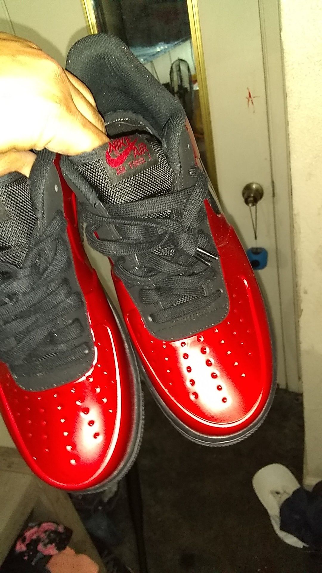 Af1 cup /forceposite sz 9.t