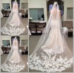 wedding veil long