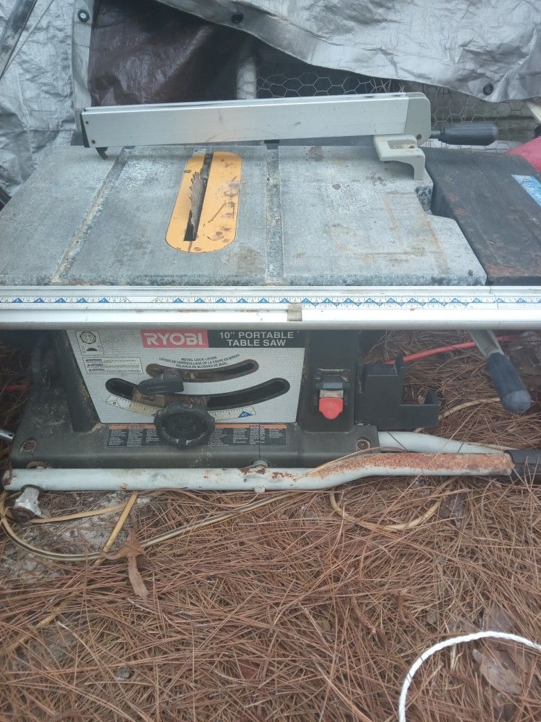 10 Inch Ryobi Table Saw