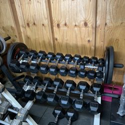 Used dumbbell set online for sale near me