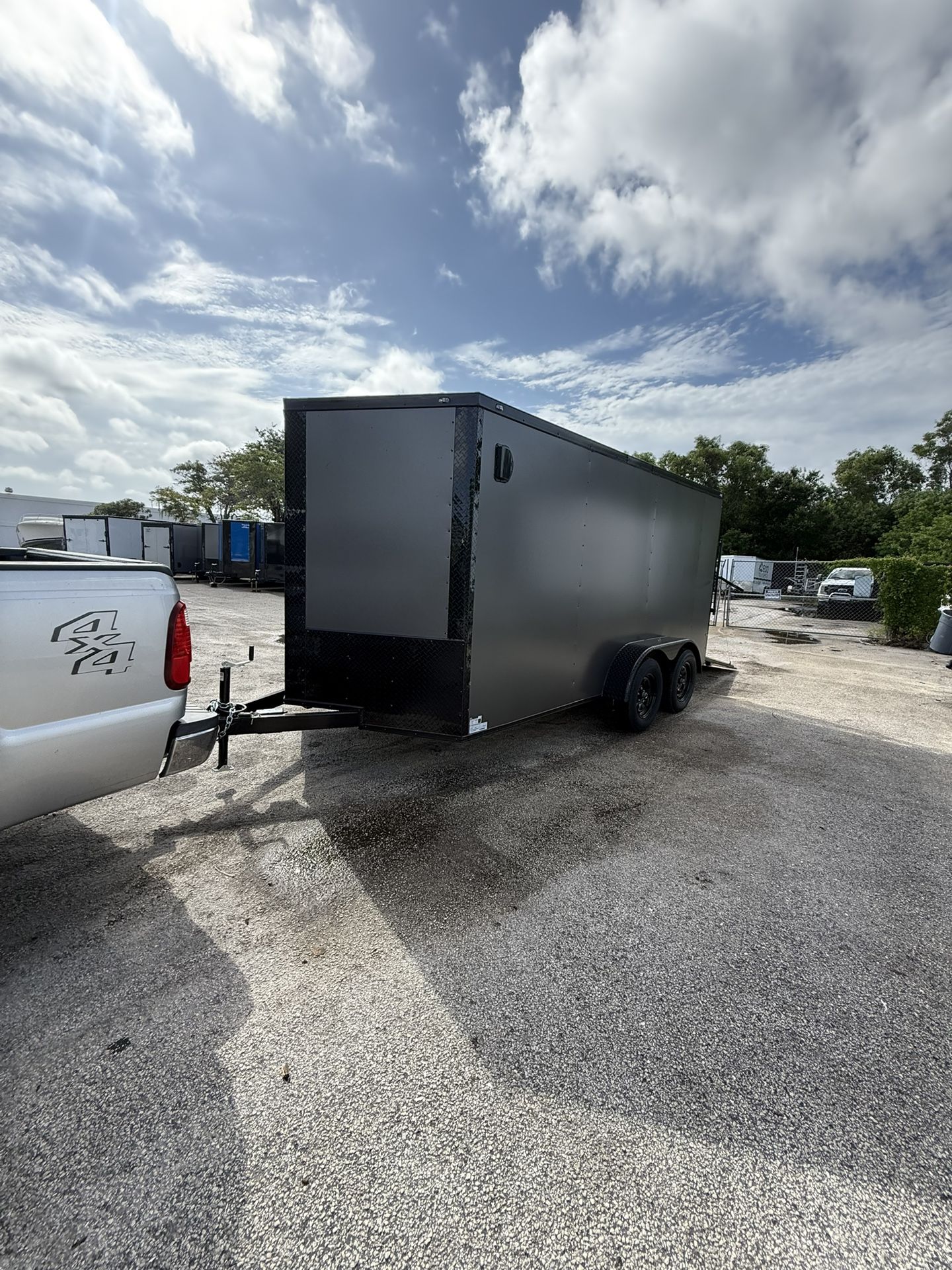 I do have different size Tráiler the price is different. I do have 6 x 12 7 x 14 7 x 16 8 1/2 x 16.