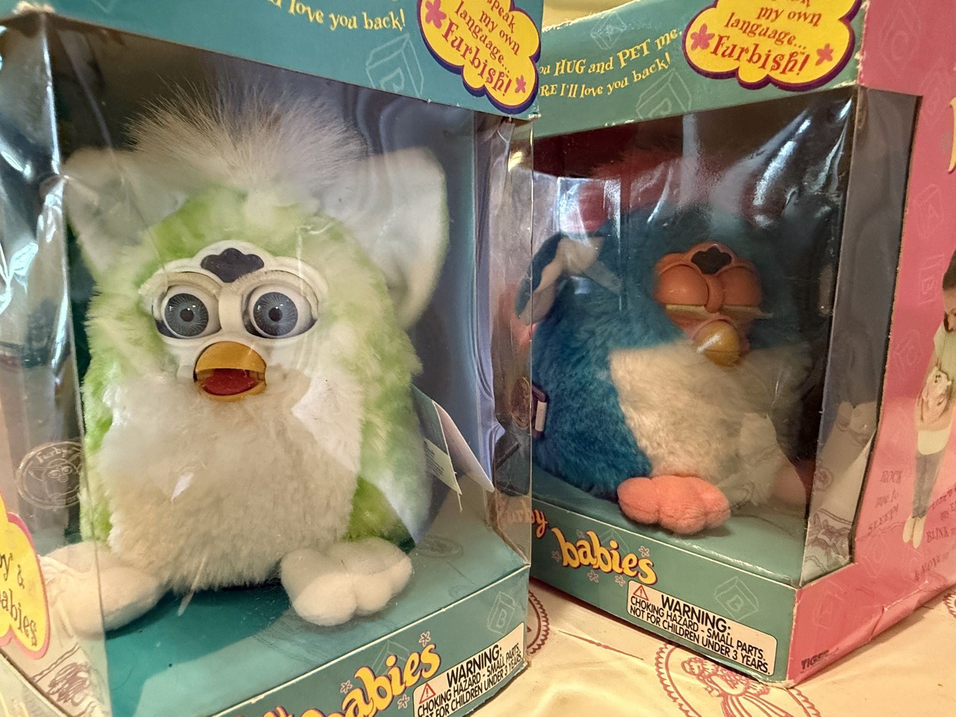  Vintage Furby Babies
