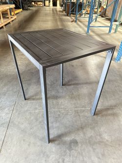 Outdoor Counter Height Table 