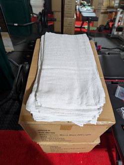 12 pack multi use towels. 100% cotton