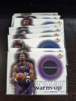 Group Of 13 2001-02 Basketball Superstar Warmup Jersey Swats