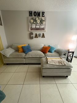 Light Grey  Module Sectional