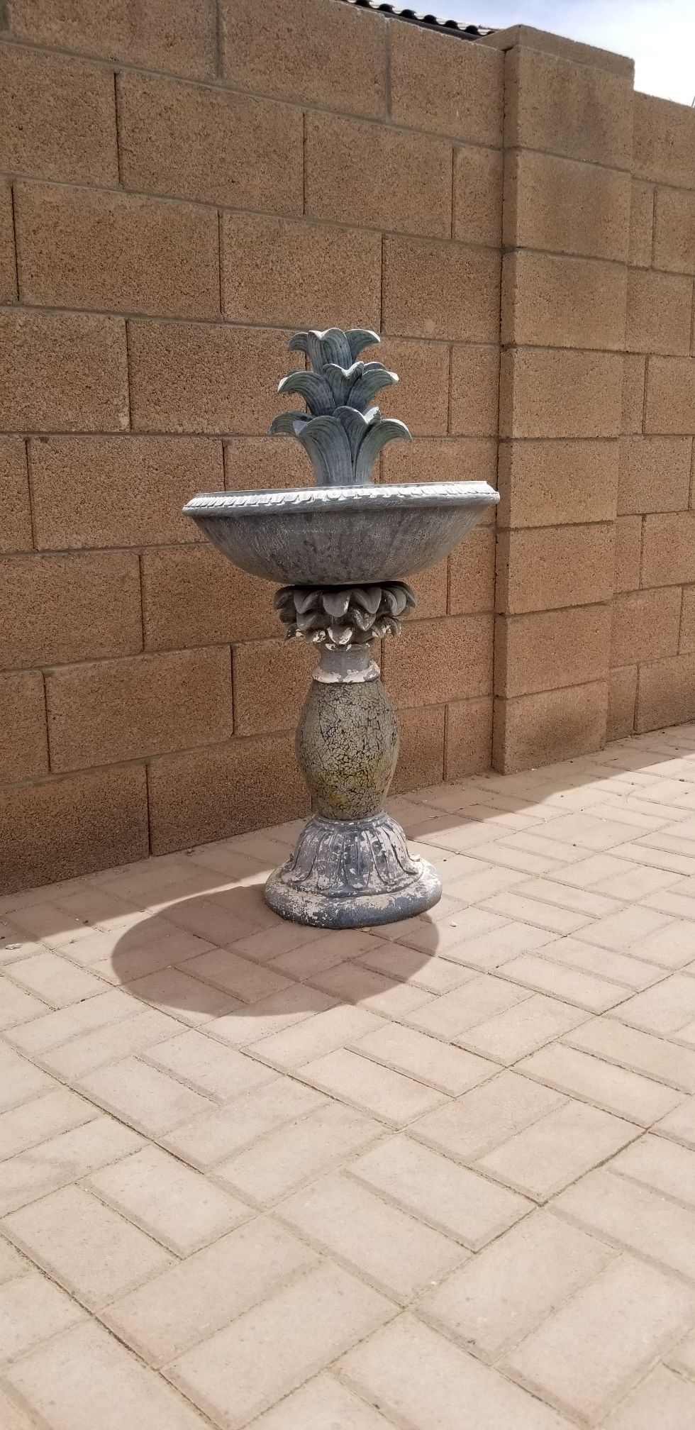 3 feet out side fountain