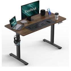 Standing Desk Electric Adjustable Espresso Color