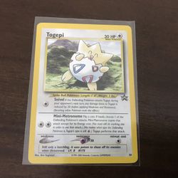 Pokémon Togepi Promo Card