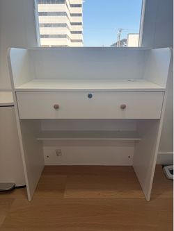 Small reception desk