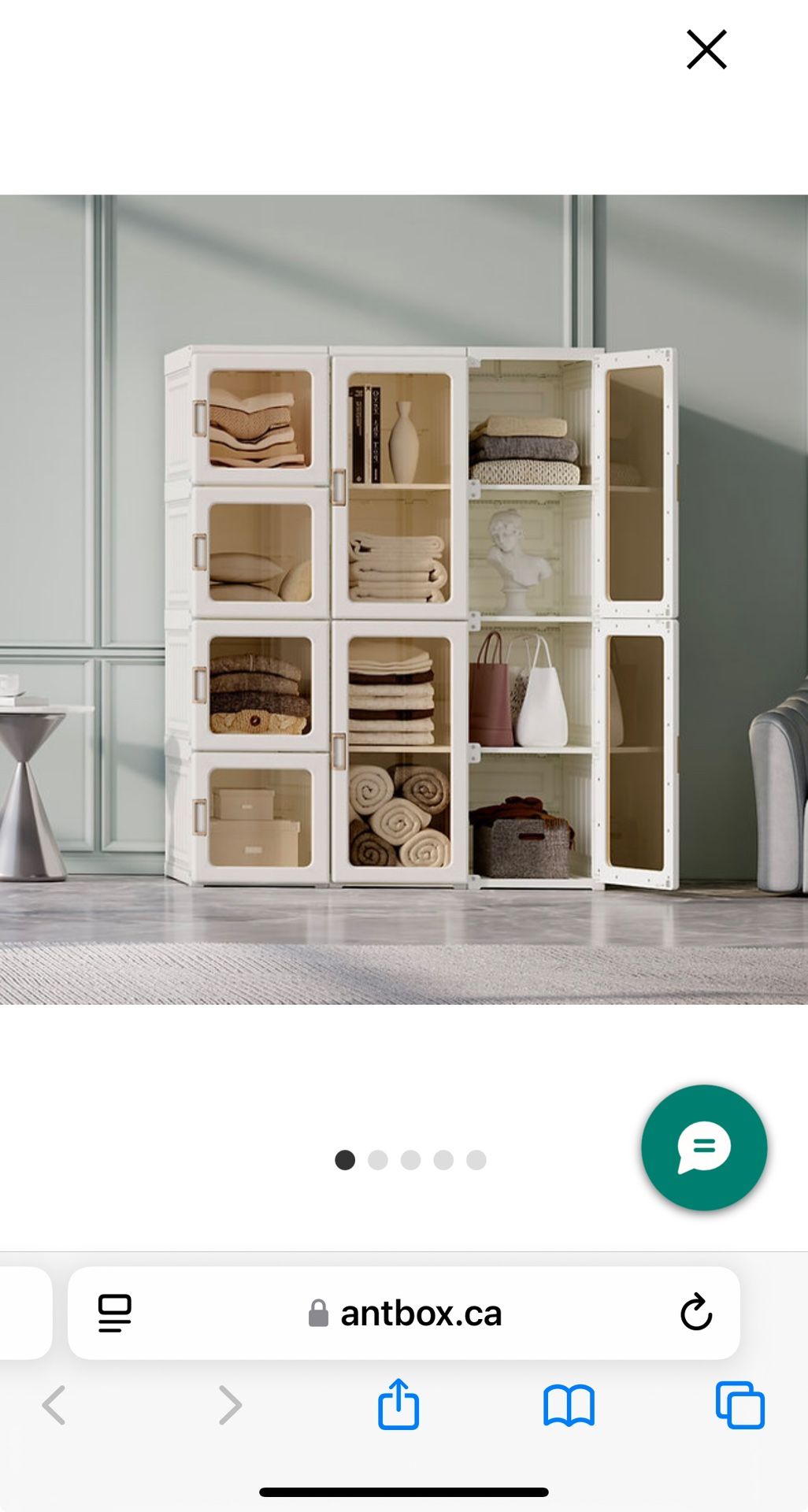 AntBox Portable Wardrobe