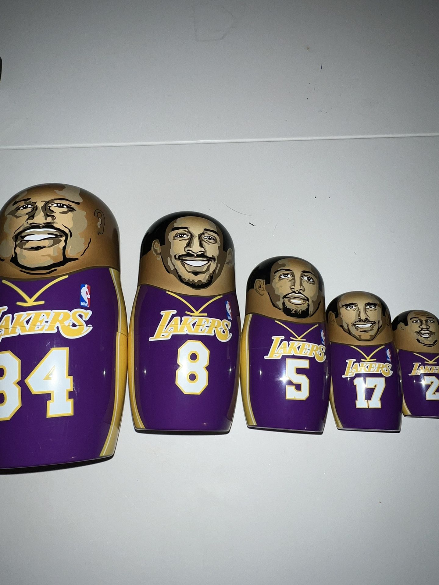 Newcrafters Nesters Lakers 2003 Limited Edition O’Neal Bryant Horry Fox Fisher 