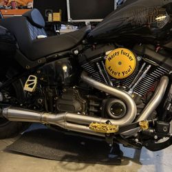 Harley FXLRS Exhaust 