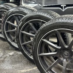 21” Genuine BC Racing Forged 2-piece Rims+Tires