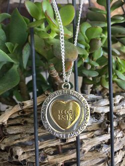 1 Corinthians 13 Spinner Pendant