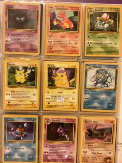Vintage Collection of 90 Pokémon Cards LP/NM (Lot o)