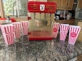 Waring Pro Popcorn Maker Countertop Professional Popcorn Popper Machine