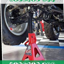 no option Twin Jack Stands Double the Safety, Double the Strength