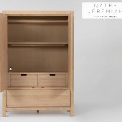 Living Spaces Nate + Jeremiah Armoire Chest