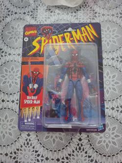 Marvel Legends Retro Spider-Man Ben Reilly Spiderman Action Figure