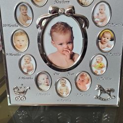 My First Year Baby Photo Frame
