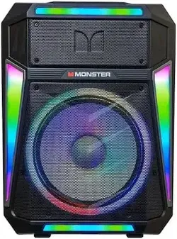 Monster Portable Party Speaker with RGB Lights