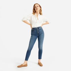 Madewell 9” High Rise Skinny Size 26 Raw Hem