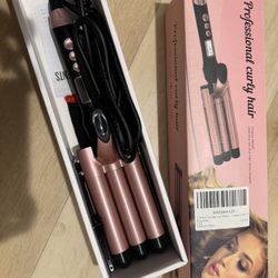 25mm 3 barrel curling hair 