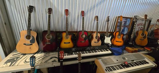 GUITARRAS ACUSTICAS Y ELECTROACUSTICAS, $59 CADA UNA
