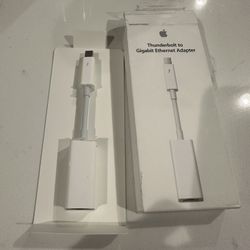 Thunderbolt to gigabit ethernet adapter