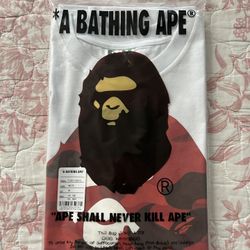White And Red Bape T-shirt