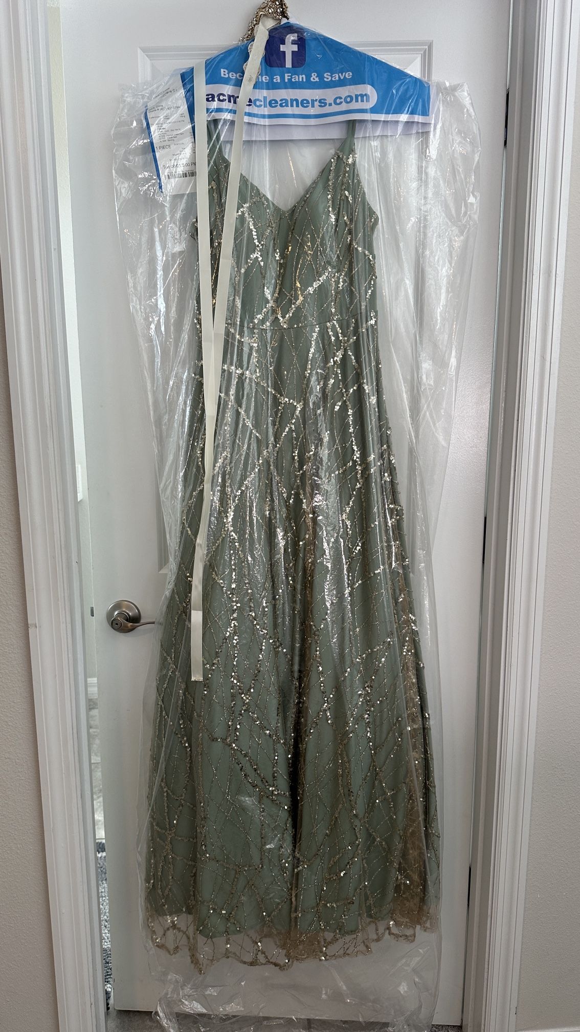 Green Ball Gown Prom