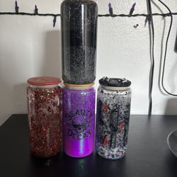 20 Oz Snow globe Tumblers $30 Each