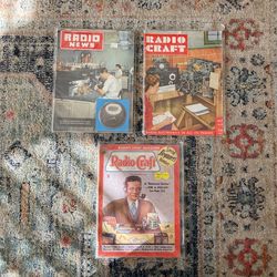Vintage Radio Craft, News Magazine Lot