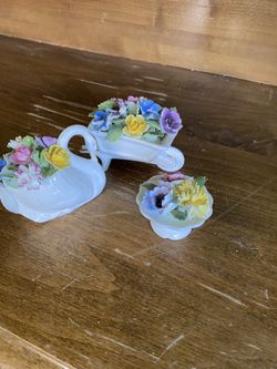 Royal Adderly floral bone china