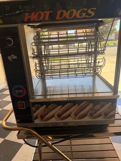 Commercial Star Broil-O-Dog Rotisserie Hot Dog Machine (Model 175CBA)