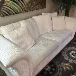 White  Sofa Couch 
