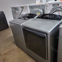 SET KENMORE ELITE STEAM WASHER AND ELECTRIC DRYER JUMBO 