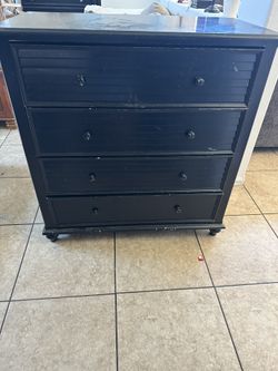 Black Solid Drawer