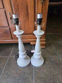 Pair of lamps