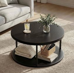 36" Modern Round Coffee Table - PF040