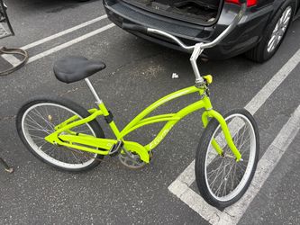 Electra Cruiser Bike Neon Yellow-Green