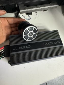 JL Audio Marine amp and Bluetooth receiver