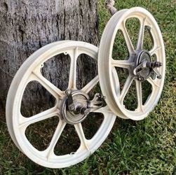Super Rare!  Drum Brake 16” Mags, Vintage BMX, 16x1.75, Scooter, Freestyle, You Will Never See Another Bike With The Same Wheels , Located In LaHabra