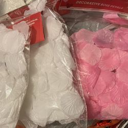 Faux Rose Pedals