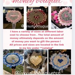 Valentines Day Gift Money Bouquet Flower Roses Arrangements Buchon