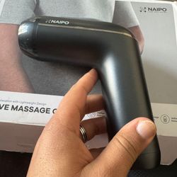 Massage Gun 5 Adjustable Speeds Low Noise Super-Capacity Battery for Athletes, Professional Percussion