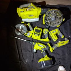 Ryobi Accessories- No Charger No Battery