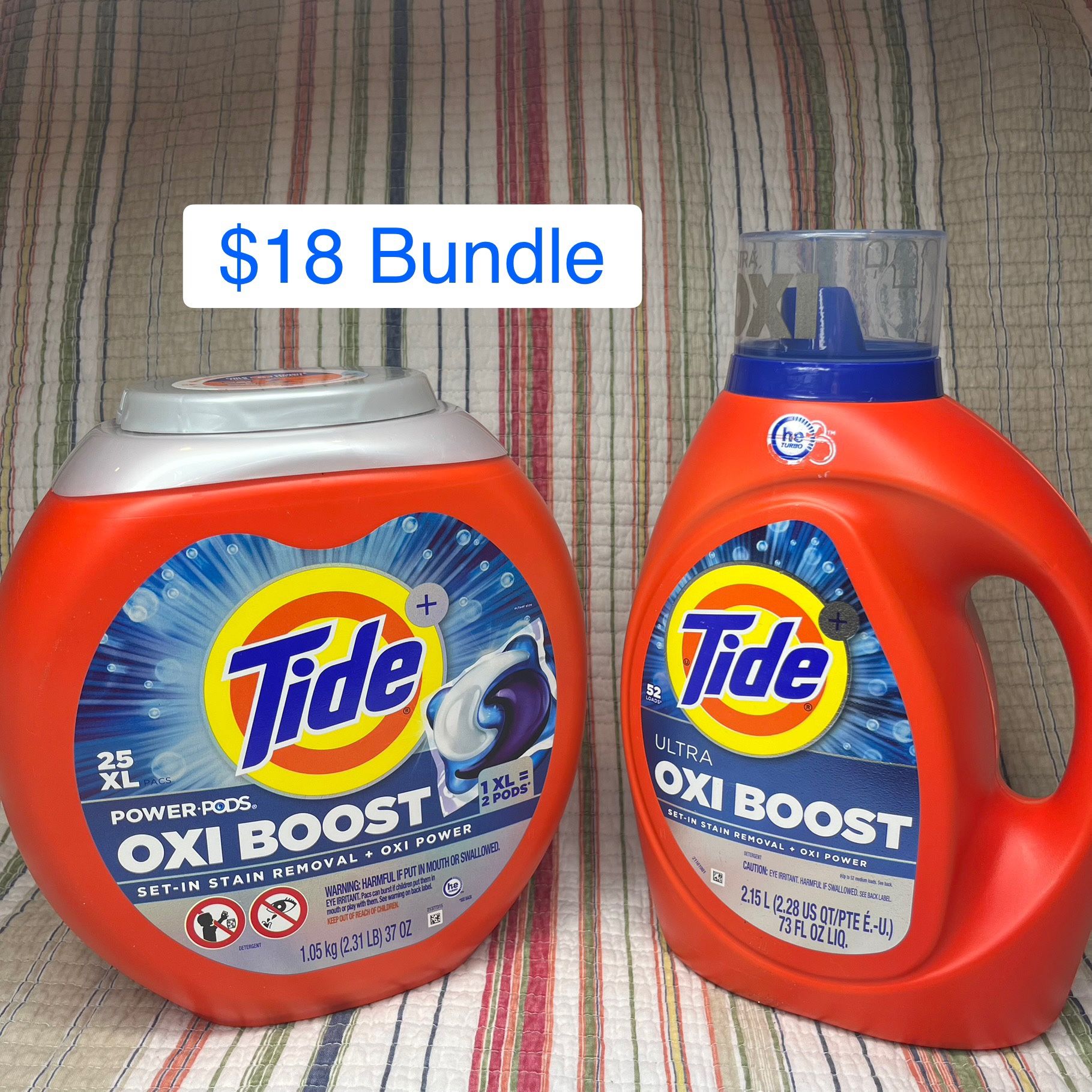 Tide Laundry Products