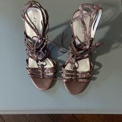 Guess Brand Wrap Around Ankle Heel 